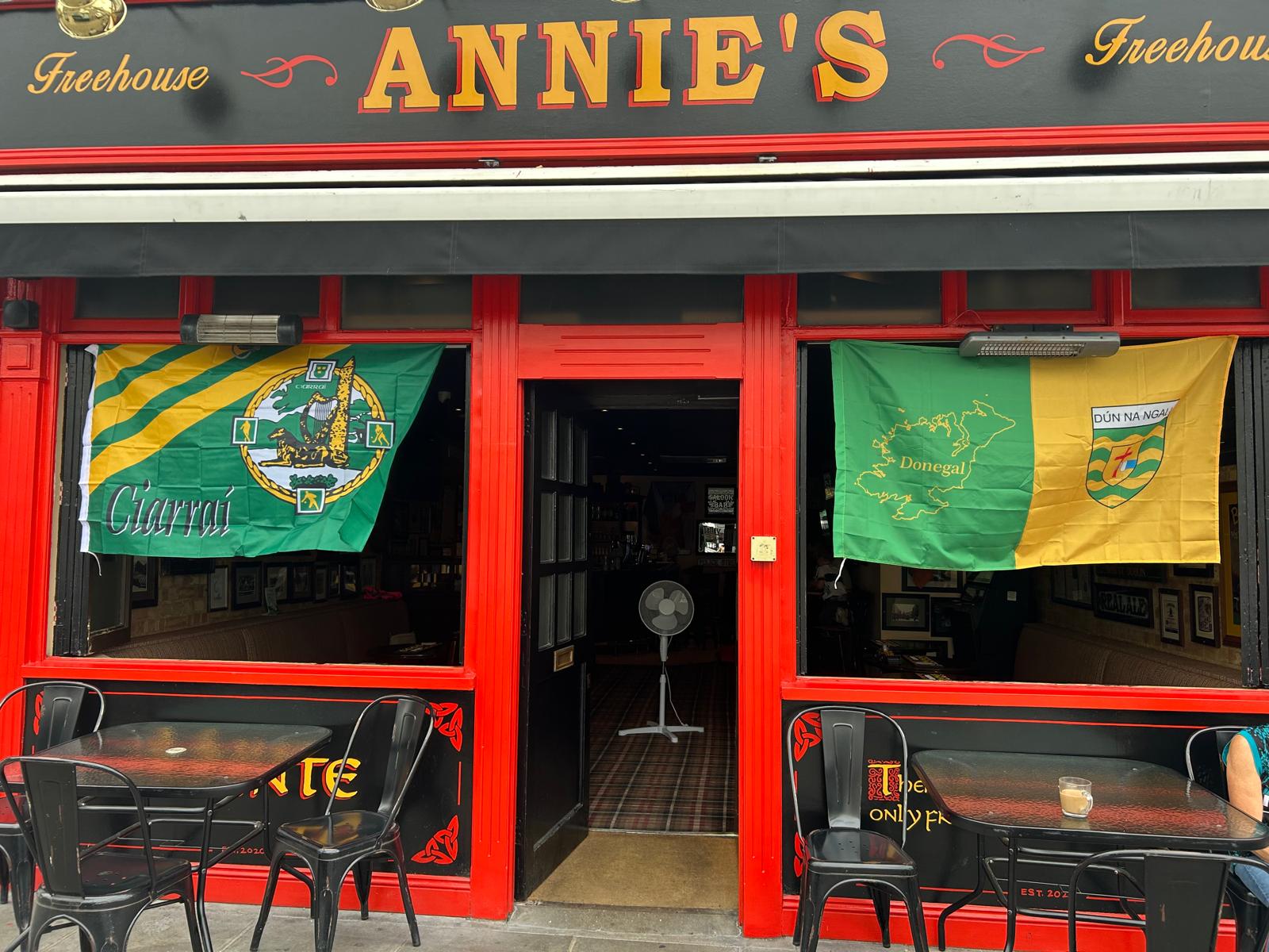 Annie's Freehouse frontage