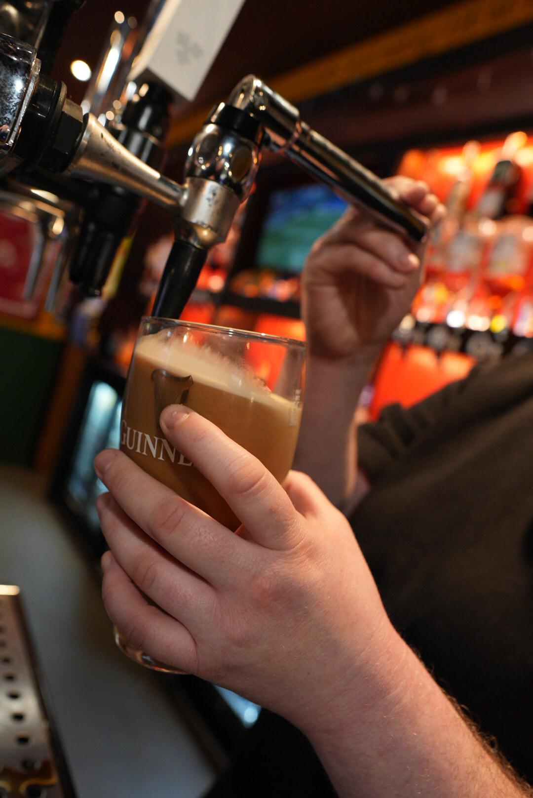 Perfect Guinness pour
